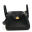 Taurillon Clemence Mini Lindy 20 Black