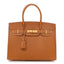 Vache Naturelle Grainee Birkin Sellier 30 Natural Sable