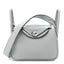 Taurillon Clemence Mini Lindy 20 Bleu Pale