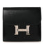 Box Constance Short Wallet Black