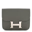 Evercolor Constance Slim Wallet Gris Meyer