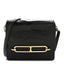 Matte Alligator Mini Sac Roulis Black