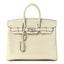 Togo Birkin 25 Gris Neve
