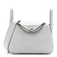 Taurillon Clemence Mini Lindy 20 Bleu Pale