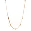 Metal CC Short Chain Necklace Gold