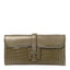 Shiny Niloticus Crocodile Jige Elan 29 Clutch Gris Tourterelle