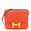 Matte Alligator Constance 18 Rouge Indien