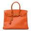 Epsom Birkin 35 Orange