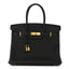 Togo Birkin 30 Black