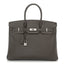 Epsom Candy Birkin 35 Etain Bleu Thalassa