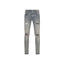 AMIRI Rainbow Paisley Thrasher Jeans Clay Indigo