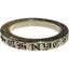 Chrome Hearts Silver CH NYC Fuck You 3MM Ring - US Size 7