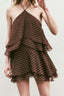 Polka Dot Ruffle Mini Dress