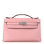 Swift Kelly Pochette Clutch Rose Sakura
