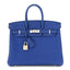 Togo Birkin 25 Bleu Electrique