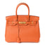 Taurillon Clemence Birkin 30 Orange