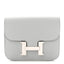 Epsom Constance Slim Wallet Bleu Glacier
