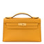 Swift Kelly Pochette Clutch Jaune Ambre