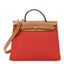 Vache Hunter Toile Herbag Zip 31 PM Rouge Tomate Natural