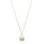 18K Rose Gold Diamond Constance Amulettes Pendant Necklace