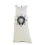 Chrome Hearts Vintage Horseshoe Floral Tank Top White