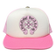 Chrome Hearts Horseshoe Trucker Hat Pink/White