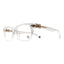 Chrome Hearts Gittin Any ? Crystal/18k Gold Plated Glasses