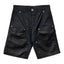 Chrome Hearts Nylon Leather Double Knee Carpenter Shorts Black
