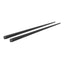 Chrome Hearts Silver CH Plus Ebony Chopsticks