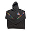 Chrome Hearts Multi Color Cross Cemetery Hoodie Black