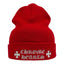 Chrome Hearts Logo Beanie Red