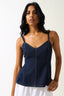 Denim Corset Cami Top
