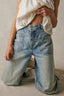 Light Blue Cargo Jeans