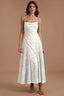 White Burnout Maxi Dress