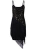 Noir Gatsby Mini Dress