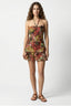 Bohemian Bloom Mini Dress