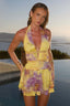 Golden Mirage Mini Dress