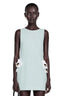 Mint Blossom Mini Dress