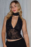 Midnight Bloom Bustier