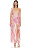 Rosewater Slip Gown