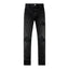 Amiri Leather Straight MX1 Jean Vintage Black