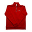 Chrome Hearts King Taco Embroidered Quarter Zip Red