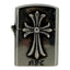 Chrome Hearts Silver NYC Cross Zippo