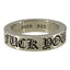 Chrome Hearts Silver Fuck You Ring - US Size 9