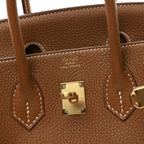 Togo Birkin 25 Gold