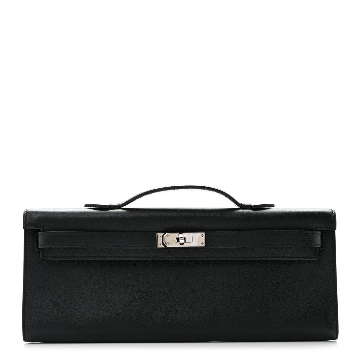 Swift Kelly Cut Clutch Pochette Black