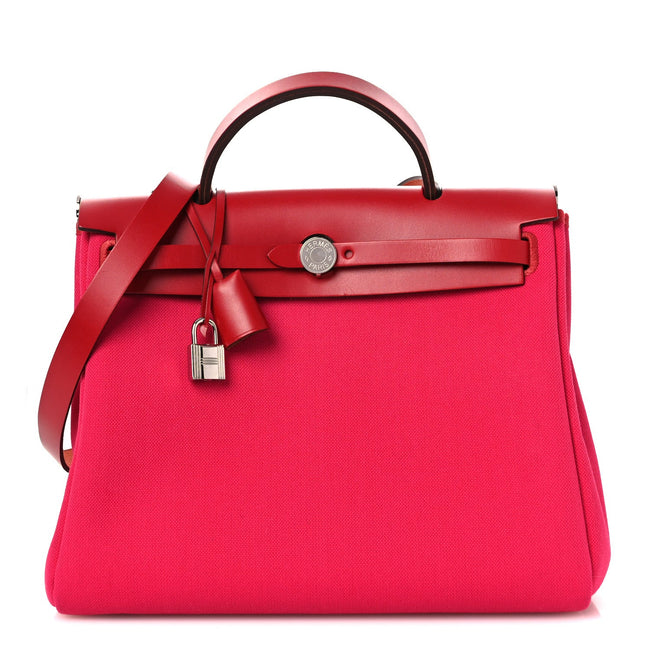 Military Toile Vache Hunter Herbag Zip Retourne PM 31 Rose Mexico Rouge Piment Hover Image