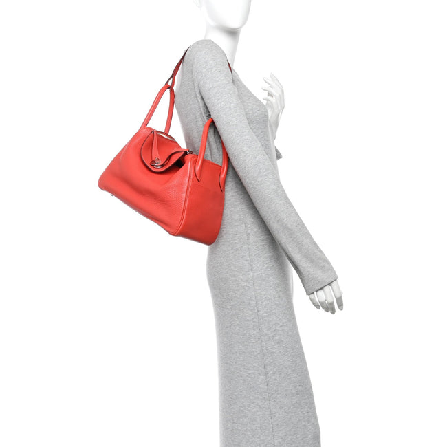 Taurillon Clemence Lindy 30 Rouge Pivoine Main Image