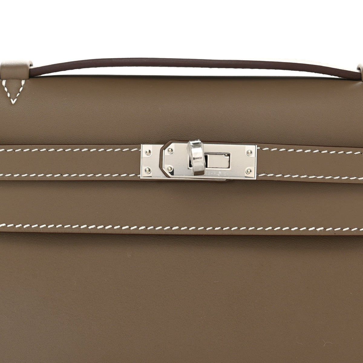 Swift Kelly Pochette Clutch Etoupe