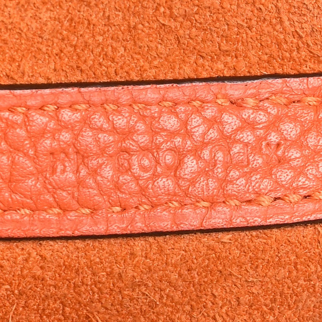 Taurillon Clemence Picotin Lock 22 MM Orange